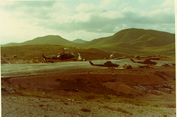 B Troop Flight Line